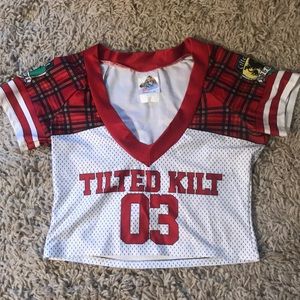 TILTED KILT OFFICIAL KILT GIRL FOOTBALL UNIFORM